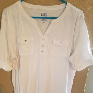 Croft & Barrow White Top